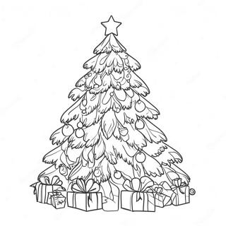 Pagina Para Colorear De Arbol De Navidad Detallado 63909-52863