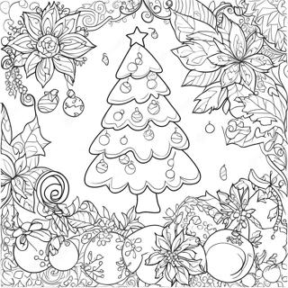 Pagina Para Colorear De Arbol De Navidad Detallado 63909-52864