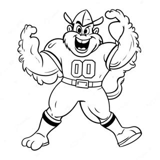 Pagina Para Colorear De La Mascota De Los Oklahoma Sooners 64040-52966