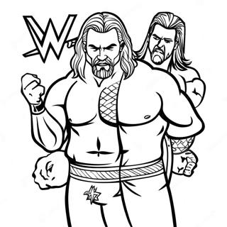 Pagina Para Colorear De La Wwe 64059-52972