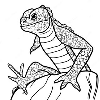 Hombre Lagarto Páginas Para Colorear