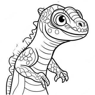 Hombre Lagarto Páginas Para Colorear