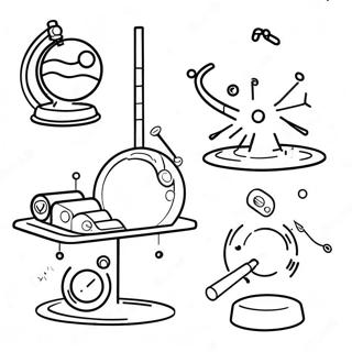 Pagina Para Colorear De Experimentos De Fisica Emocionantes 64300-53176