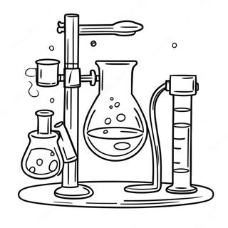 Pagina Para Colorear De Equipos De Laboratorio De Quimica 6434-5234