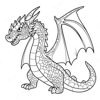 Pagina Para Colorear De Dragon De Cristal 64359-53219