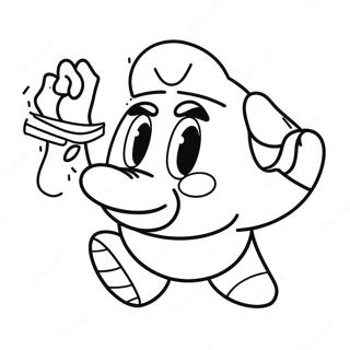 Pagina Para Colorear De Marx Kirby En Accion 64501-53326