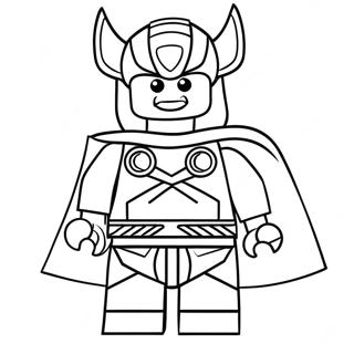 Pagina Para Colorear De Lego Thor 64530-53351