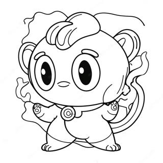 Pagina Para Colorear De Jibanyan Yo Kai 64701-53498