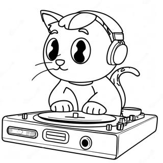 Pagina Para Colorear De Dj Catnip 64720-53503