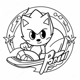 Pagina Para Colorear Del Logo De Team Sonic Racing 64930-53675