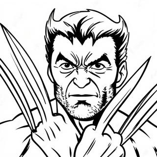 Pagina Para Colorear De Wolverine Kid 65090-53796