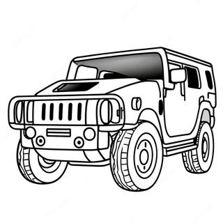 Pagina Para Colorear De Hummer 65230-53912