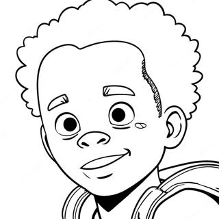 Boondocks Páginas Para Colorear