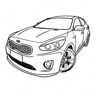 Pagina Para Colorear De Coche Kia Deportivo 65381-54026