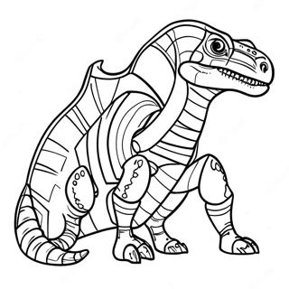 Scorpius Rex Páginas Para Colorear