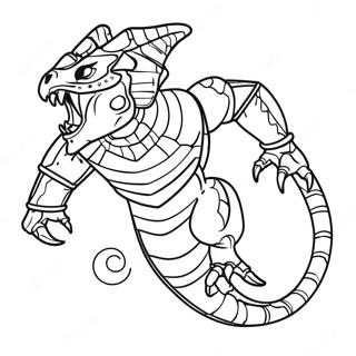 Scorpius Rex Páginas Para Colorear