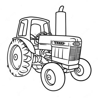 Pagina Para Colorear De Tractor Ted 65510-54126