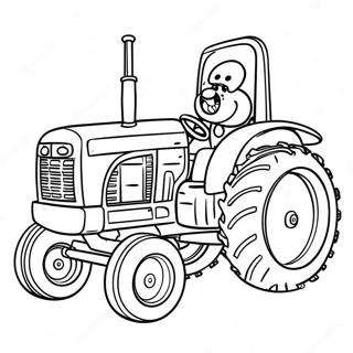 Pagina Para Colorear De Tractor Ted 65510-54127