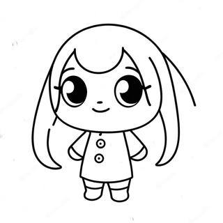 Pagina Para Colorear De Kawaii Chibi 65590-54191