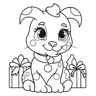 Pagina Para Colorear De Navidad De Lisa Frank 65650-54284