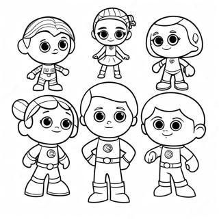 Pagina Para Colorear De Super Why Y Amigos 6565-5344