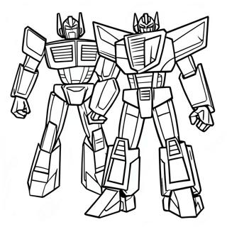 Transformers Robots Disfrazados Páginas Para Colorear