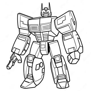 Pagina Para Colorear De Transformers Robots En Disfraz 65700-54287