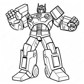 Transformers Robots Disfrazados Páginas Para Colorear