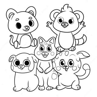 Pagina Para Colorear De Pajanimals 66050-54559