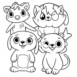 Pagina Para Colorear De Pajanimals 66050-54560