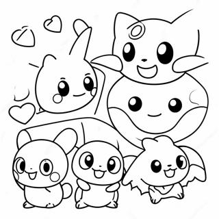 Pagina Para Colorear De Matematicas Con Personajes De Pokemon Adorables 66181-54662