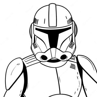 Pagina Para Colorear De Clon Trooper De Fase 1 66210-54682