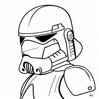 Pagina Para Colorear De Clon Trooper De Fase 1 Listo Para La Batalla 66211-54688