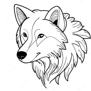 Pagina Para Colorear De Lobo Artico 66400-54828