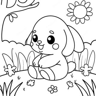 Pagina Para Colorear De Lindos Animales Bebes En Primavera 6655-5413