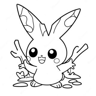 Pagina Para Colorear De Mimikyu 66580-54974