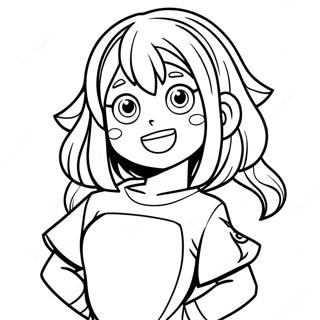 Pagina Para Colorear De Uraraka 66610-54995