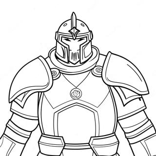 Pagina Para Colorear De Alphonse Elric Con Armadura 66621-55017