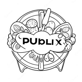 Publix Páginas Para Colorear