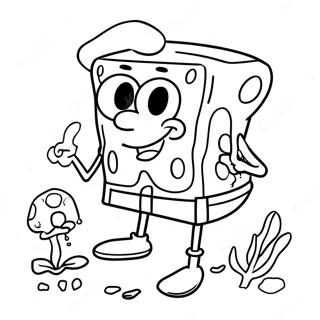 Pagina Para Colorear De Spongebob Stoner 66981-55288