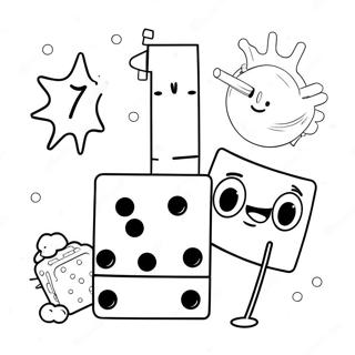 Pagina Para Colorear De Numberblocks 11 66991-55295