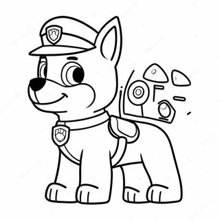 Pagina Para Colorear De Rex De Paw Patrol 67051-55337