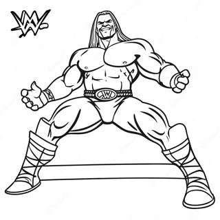 Pagina Para Colorear De Wwe 67091-55367