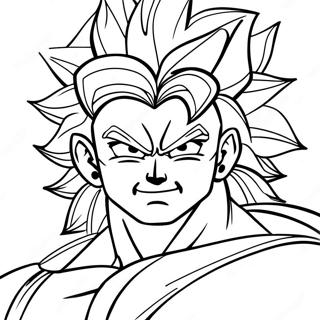 Pagina Para Colorear De Broly 6714-5460