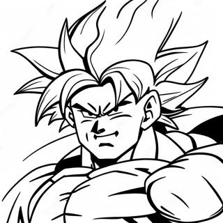 Pagina Para Colorear De Broly El Super Saiyajin Legendario 6715-5461