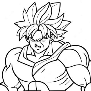 Pagina Para Colorear De Broly El Super Saiyajin Legendario 6715-5462