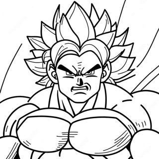 Pagina Para Colorear De Broly El Super Saiyajin Legendario 6715-5464