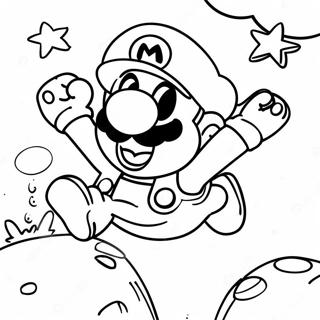 Pagina Para Colorear De Super Mario Saltando Sobre Goombas 67383-55598