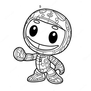 Pagina Para Colorear De Sackboy 67402-55610