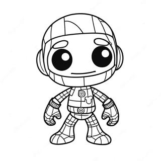 Pagina Para Colorear De Sackboy 67402-55611